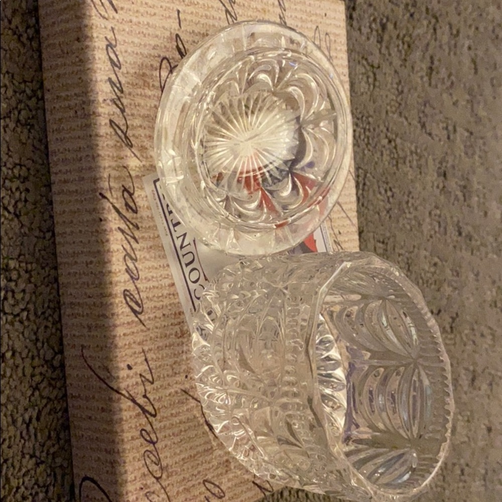 CRYSTAL JEWELRY BOX